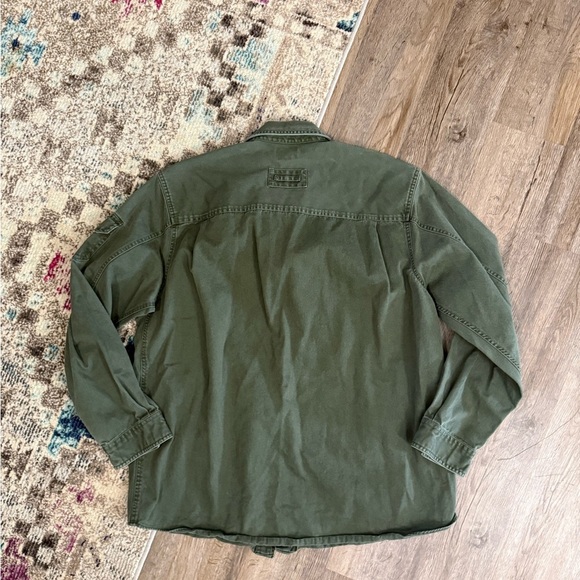 L.L. Bean - Sunwashed Heavy Weight Canvas Shirt - Picture 8 of 10